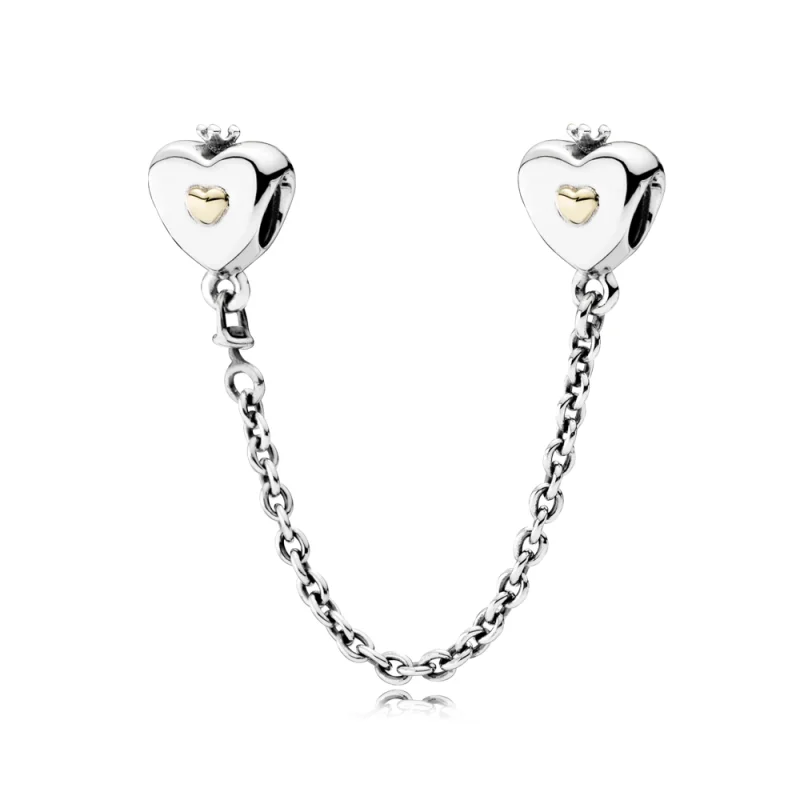 (image for) PANDORA Heart & Crown Safety Chain - 791878 - Product Image