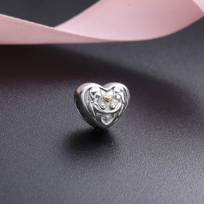 (image for) PANDORA Heart of The Family Charm - 791771 - View 2