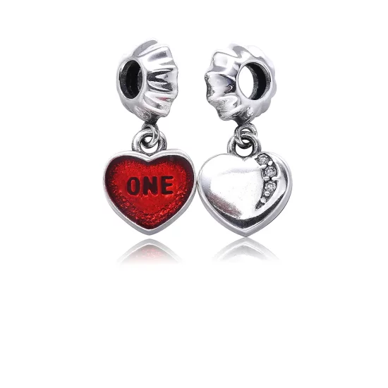 PANDORA Heart \"One Love\" Dangle - PJ0002-1