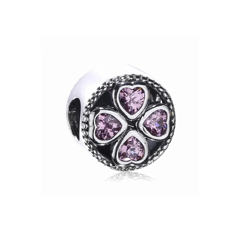 (image for) PANDORA Hearts Clover Charm - PX00271-1 - Product Image