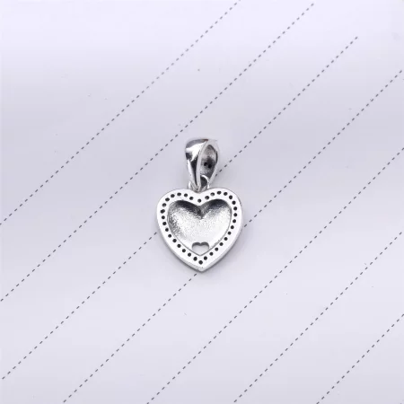 PANDORA Hearts of Friendship, Clear CZ Pendants Charm - 792147CZ