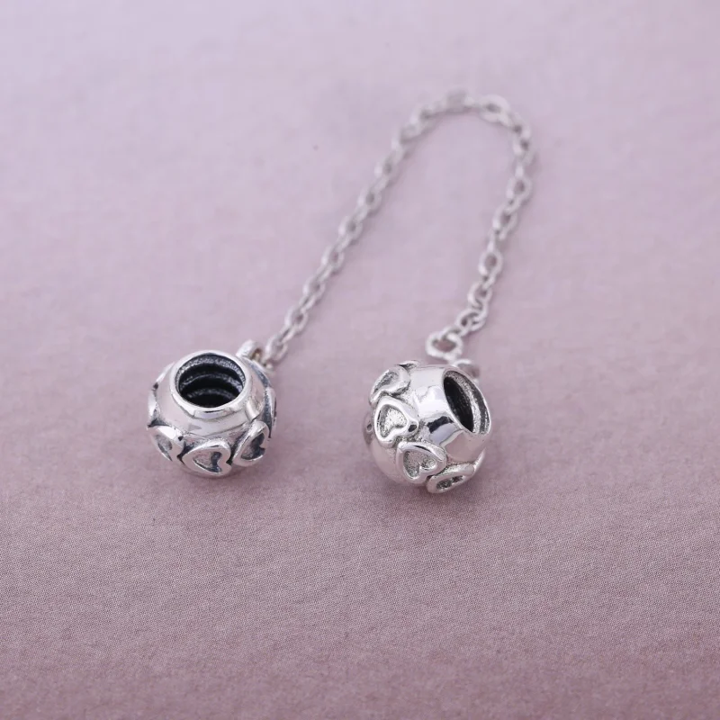 (image for) PANDORA Hearts Safety Chain - 791088 - View 2