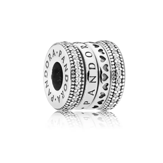 PANDORA Hearts Spinning Charm - 797402CZ