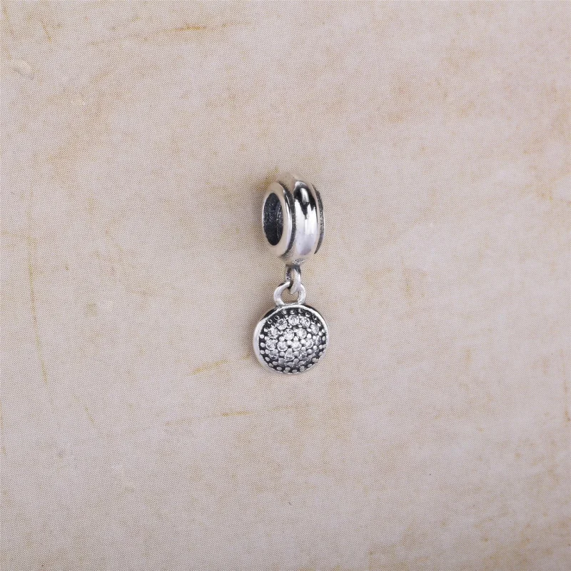(image for) PANDORA HOPE Dangle Charm, Clear CZ - 796090CZ - View 2