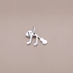 PANDORA I Love Music Red Enamel Dangle Charm - 791504EN09 PANDORA I Love Music Red Enamel Dangle Charm - 791504EN09