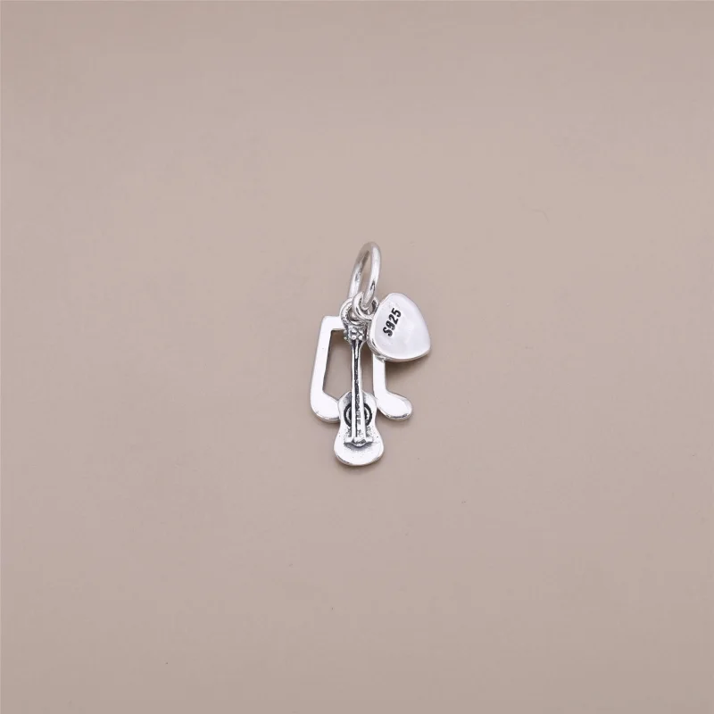 (image for) PANDORA I Love Music Red Enamel Dangle Charm - 791504EN09 - View 3