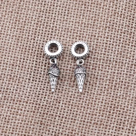 PANDORA Ice Cream Pendant Charm - 791710CZR