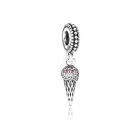 PANDORA Ice Cream Pendant Charm - 791710CZR PANDORA Ice Cream Pendant Charm - 791710CZR