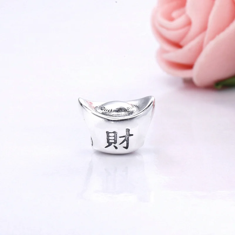 (image for) PANDORA Ingot silver charm - 791300 - View 4