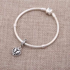 PANDORA Intricate Heart Lock Pendant Charm - 791876CZ PANDORA Intricate Heart Lock Pendant Charm - 791876CZ
