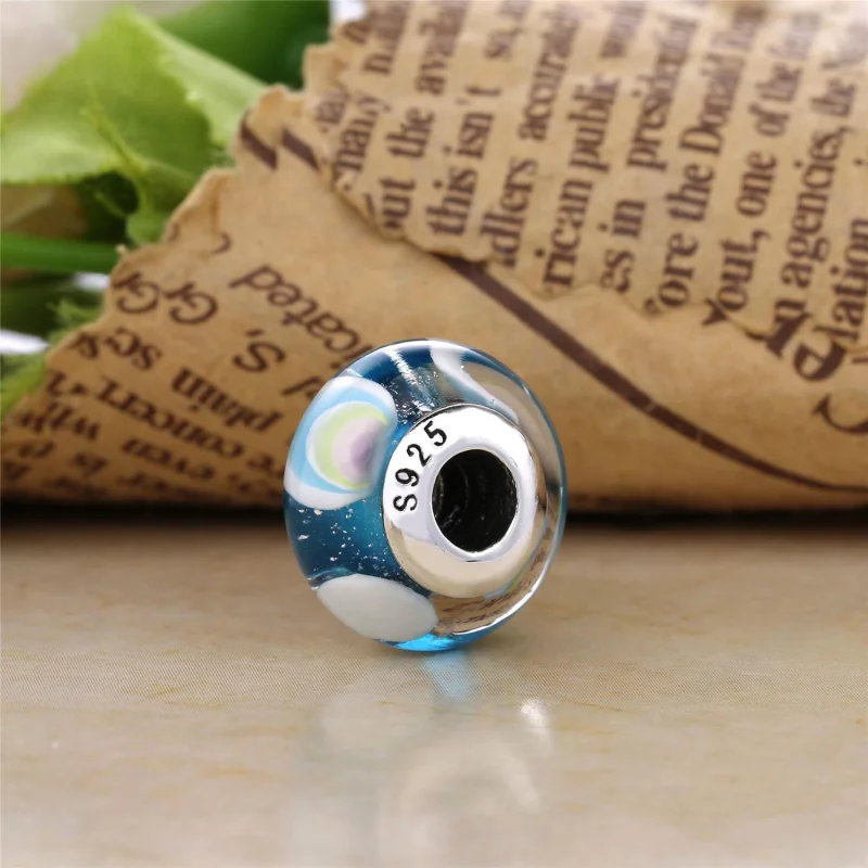 (image for) PANDORA Iridescent Rainbow Charm, Murano Glass - 797013 - View 3