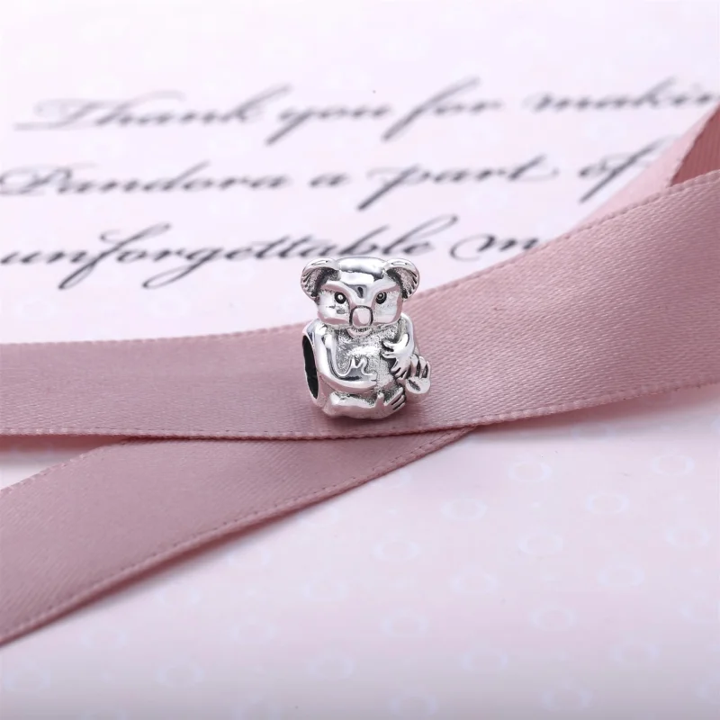 (image for) PANDORA Koala Silver Charm - 791951 - View 2