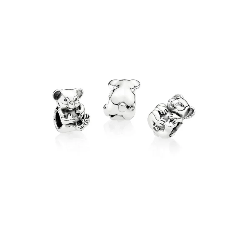 (image for) PANDORA Koala Silver Charm - 791951 - View 4