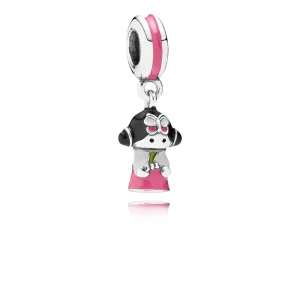 (image for) PANDORA Korean Doll, Mixed Enamels Pendant Charm - 791387ENMX
