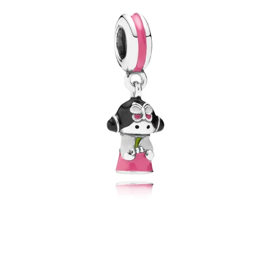 PANDORA Korean Doll, Mixed Enamels Pendant Charm - 791387ENMX