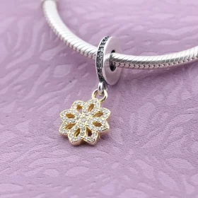 PANDORA Lace Botanique Pendant Charm - 791757CZ