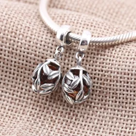 PANDORA Laurel Leaves, Golden Colored Cz Pendant Charm - 791407CCZ PANDORA Laurel Leaves, Golden Colored Cz Pendant Charm - 791407CCZ