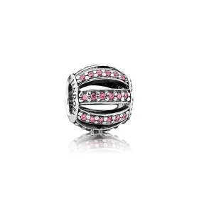 PANDORA Leading Lady, Fancy Pink Cz Charm - 791115CZS PANDORA Leading Lady, Fancy Pink Cz Charm - 791115CZS