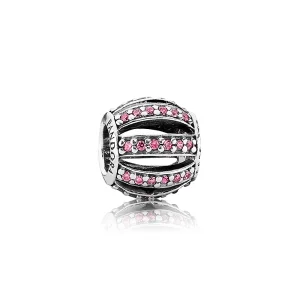 (image for) PANDORA Leading Lady, Fancy Pink Cz Charm - 791115CZS
