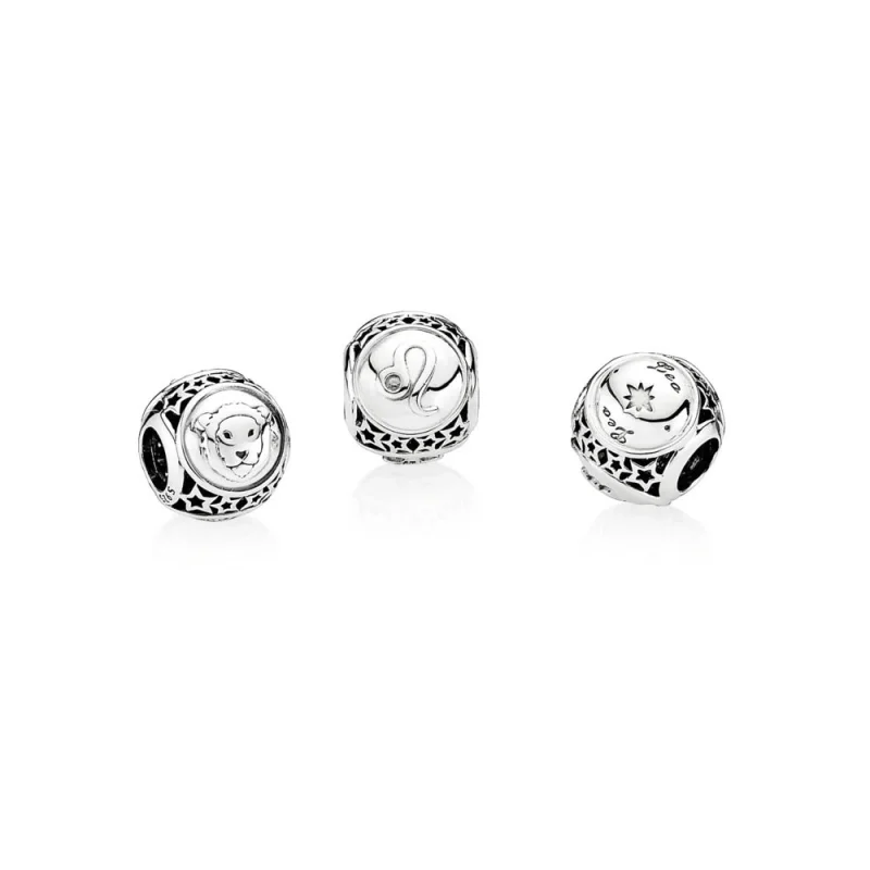 (image for) PANDORA Leo Star Sign Charm - 791940 - View 2