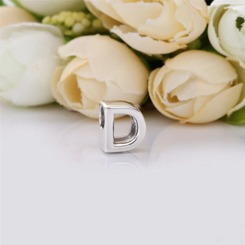 (image for) PANDORA Letter D Charm - 797458 - View 2
