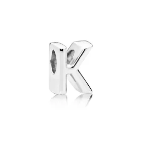 PANDORA Letter K Charm - 797465 PANDORA Letter K Charm - 797465