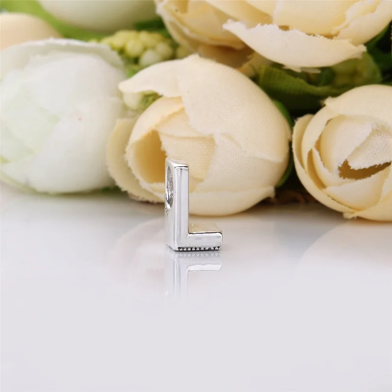 (image for) PANDORA Letter L Charm - 797466 - View 2