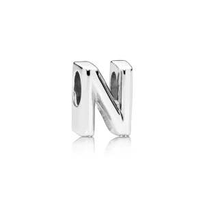 (image for) PANDORA Letter N Charm - 797468