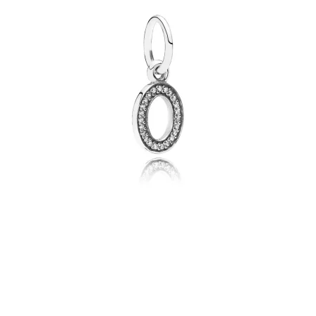 PANDORA Letter O Dangle Charm - 791327CZ PANDORA Letter O Dangle Charm - 791327CZ
