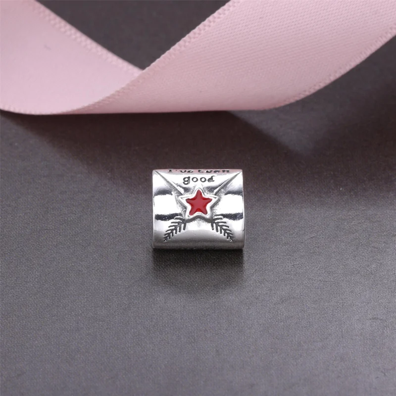 (image for) PANDORA Letter To Santa, Red Enamel Charm - 791390en58 - View 2