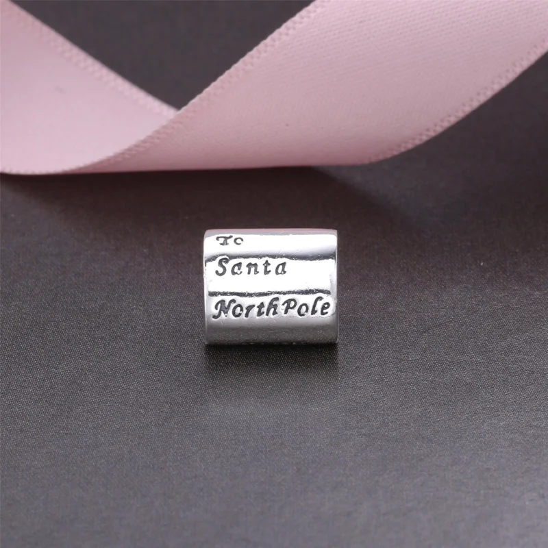 (image for) PANDORA Letter To Santa, Red Enamel Charm - 791390en58 - View 3