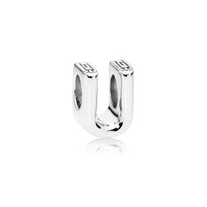(image for) PANDORA Letter U Charm - 797475