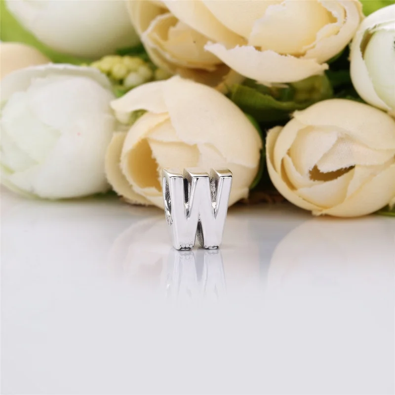 (image for) PANDORA Letter W Charm - 797477 - View 2