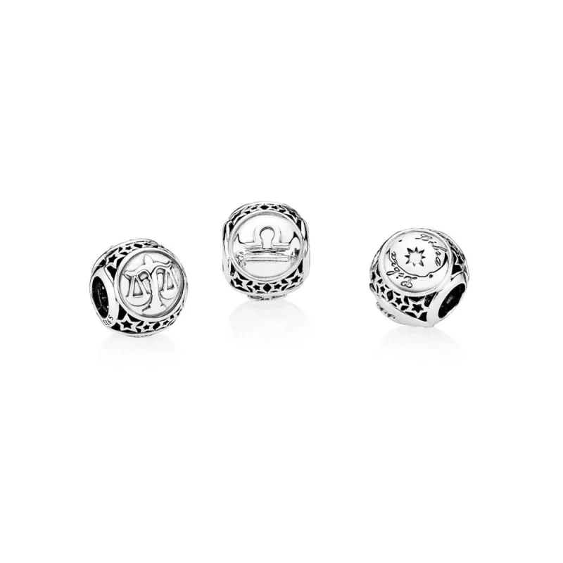 (image for) PANDORA Libra Star Sign Charm - 791942 - View 2