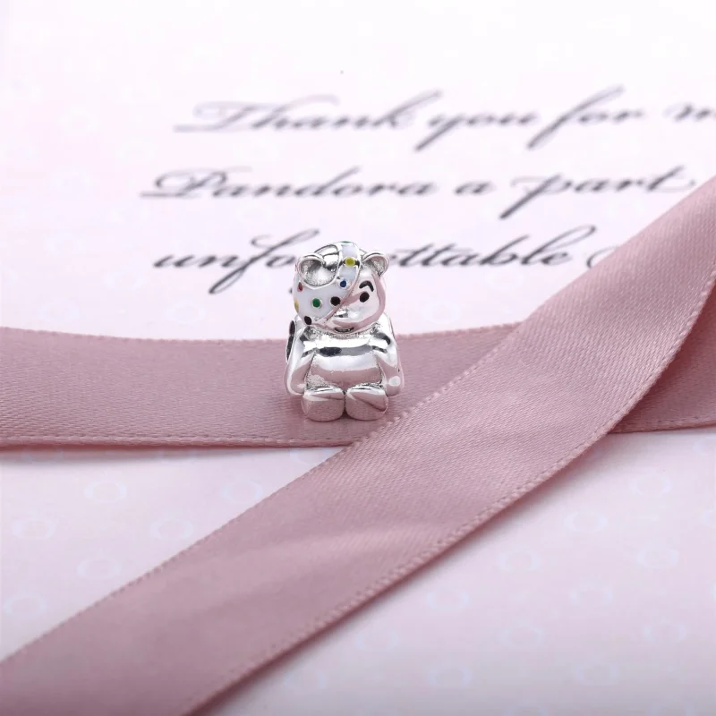 (image for) PANDORA Limited Edition Pudsey Bear Charm - 791990ENMX - View 2