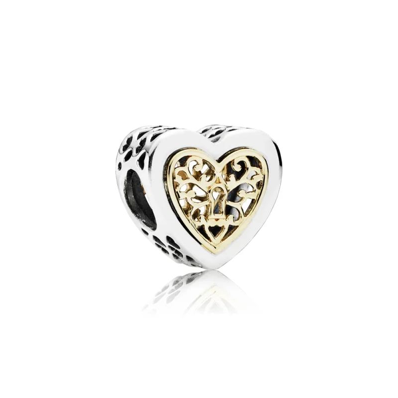 (image for) PANDORA Locked Love Openwork Charm - 791740 - Product Image