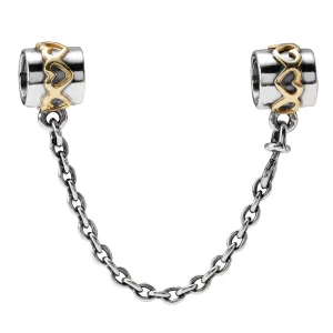 (image for) PANDORA Love Heart Safety Chain - 790307