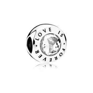 (image for) PANDORA Love Is Forever Charm - 791813CZ