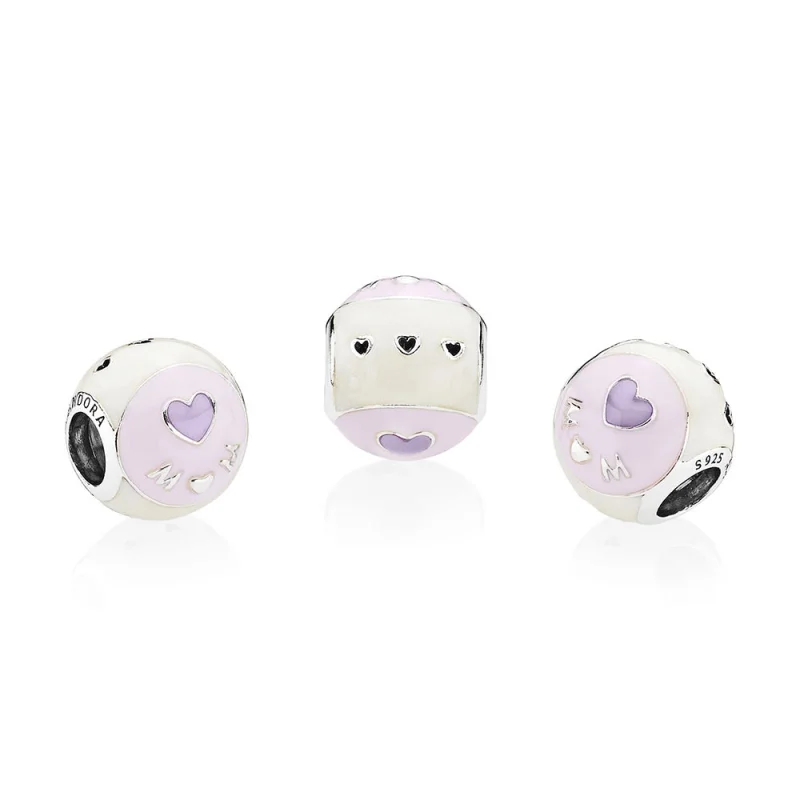 (image for) PANDORA Love Mum Charm - 797057ENMX - View 2