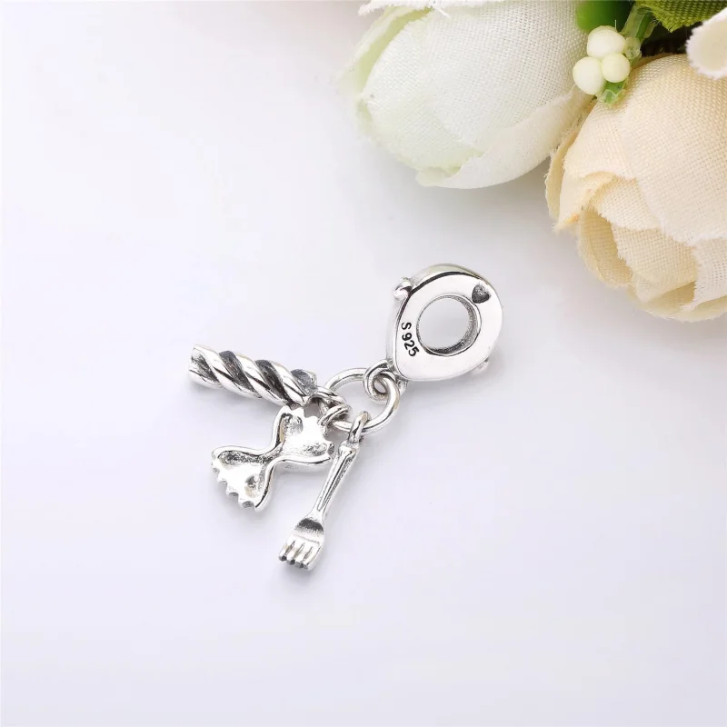 (image for) PANDORA Love Pasta Dangle Charm - 797435 - View 3