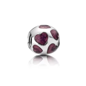PANDORA Love you Charm, purple enamel - 790543EN21 PANDORA Love you Charm, purple enamel - 790543EN21