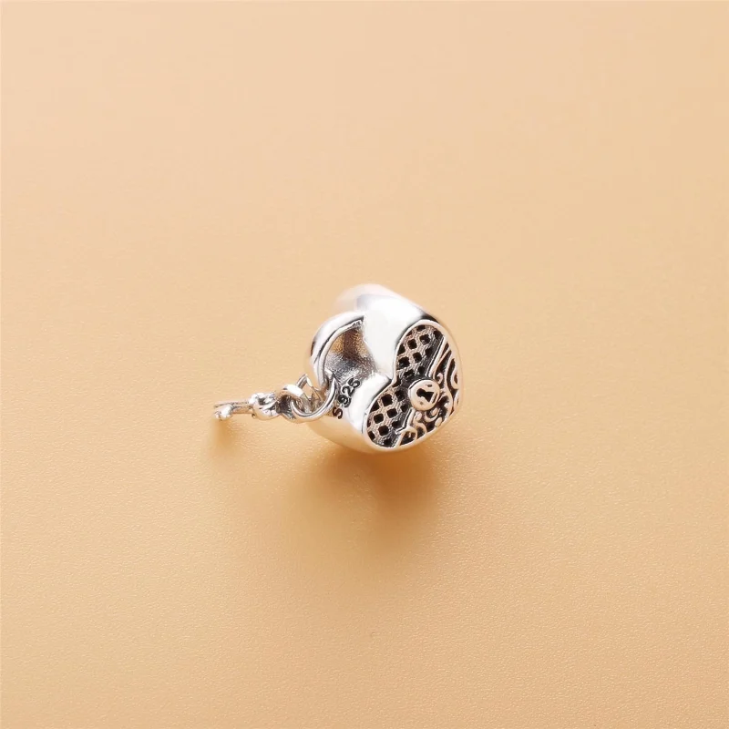 (image for) PANDORA Love You Lock Charm - 797655 - View 3
