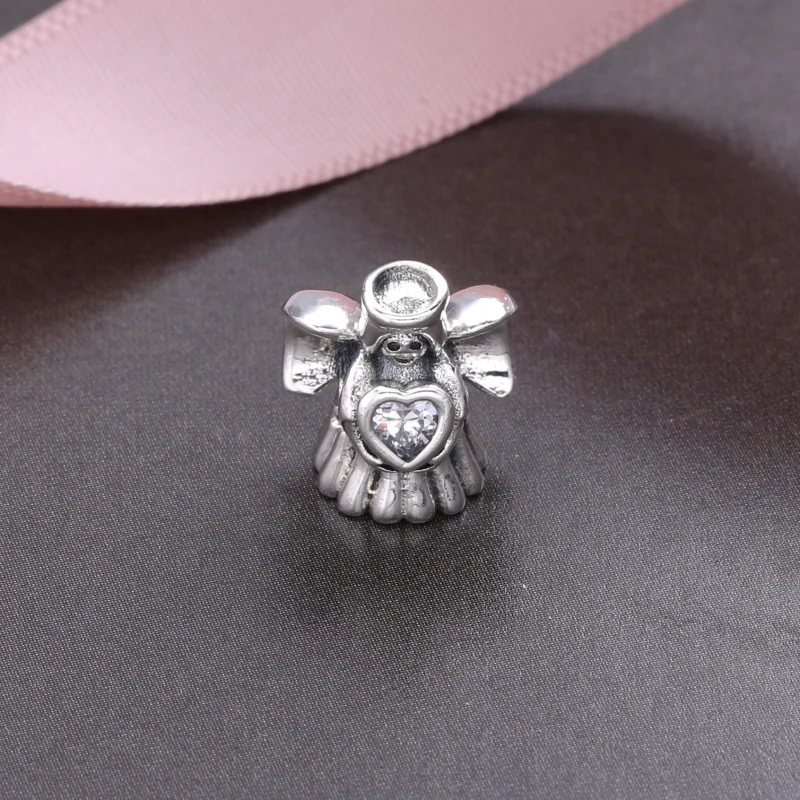 (image for) PANDORA Loving Angel Charm - 792010CZ - View 2