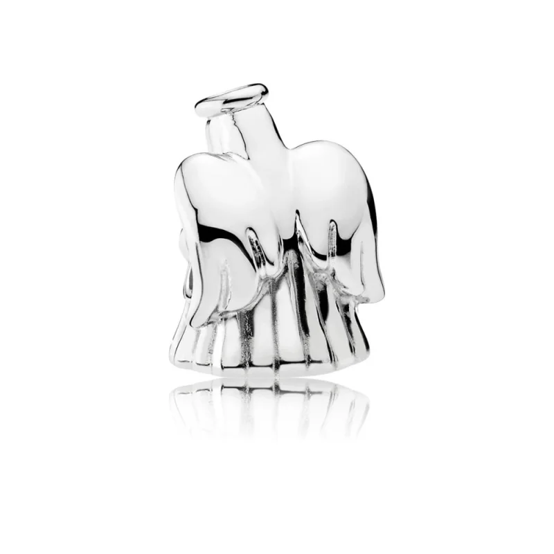 (image for) PANDORA Loving Angel Charm - 792010CZ - View 4