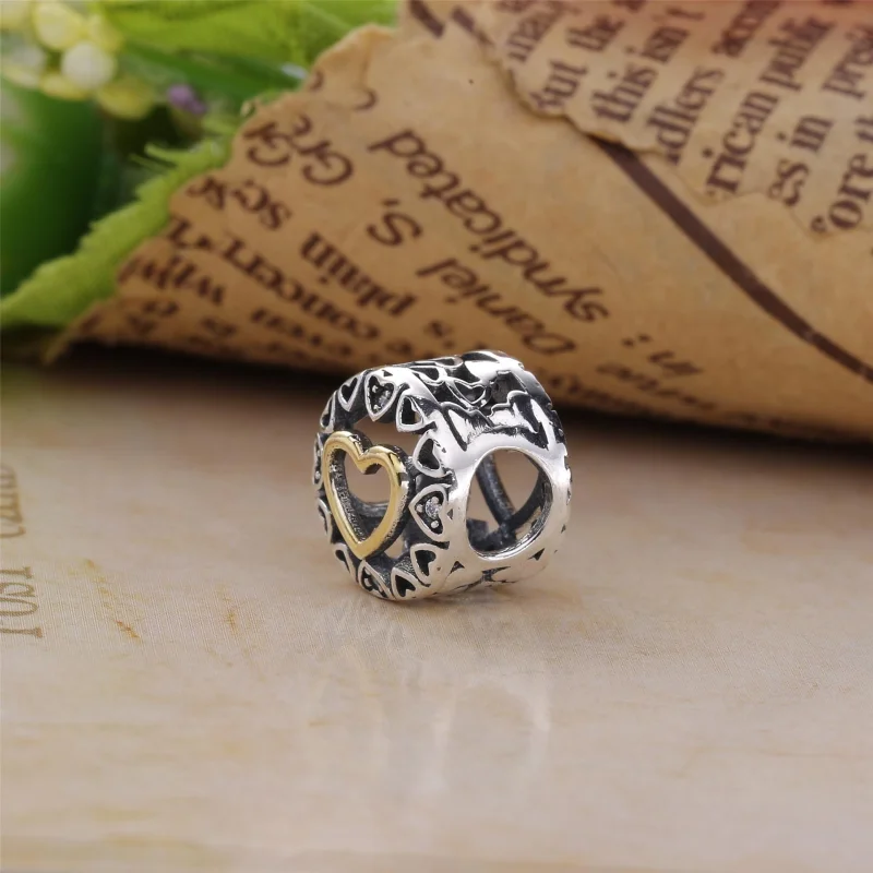 (image for) PANDORA Loving Circle Charm, Clear CZ - 792009CZ - View 2