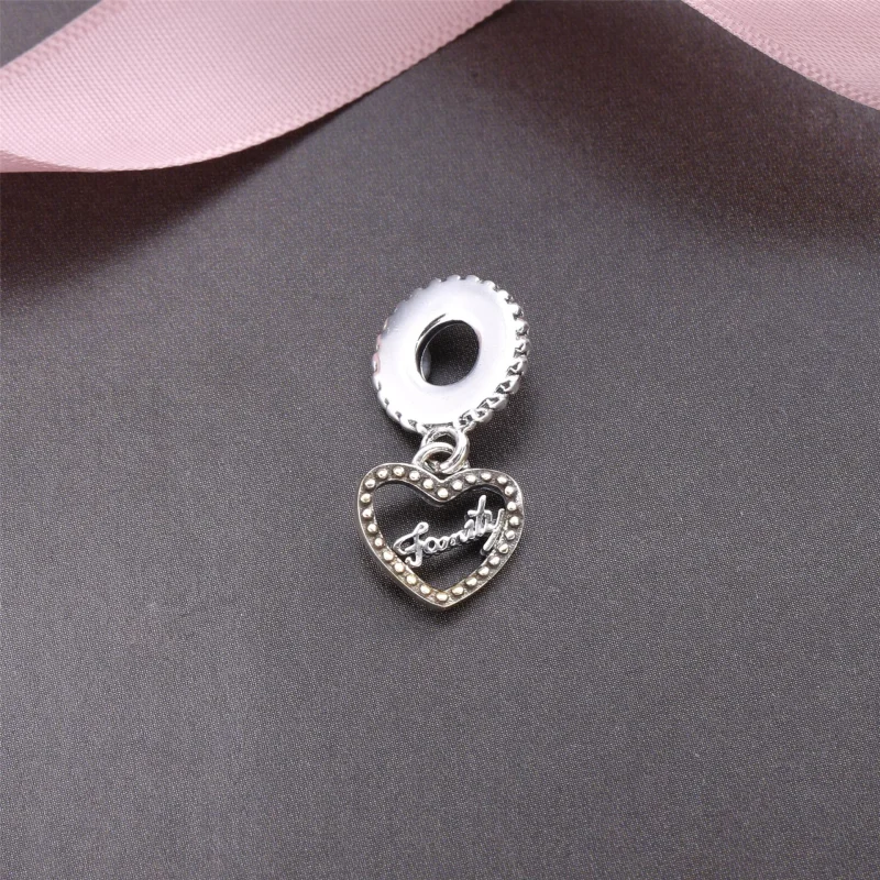 (image for) PANDORA Loving Family Pendant Charm - 792011 - View 2