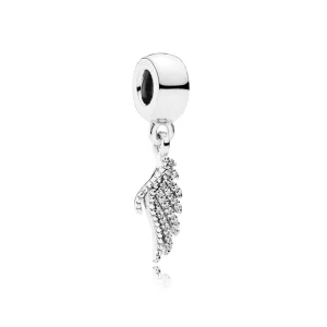 (image for) PANDORA Majestic Feathers Pendant Charm - 791750CZ