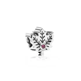 PANDORA Maple Leaf, Synthetic Ruby Charm - 791215SRU PANDORA Maple Leaf, Synthetic Ruby Charm - 791215SRU