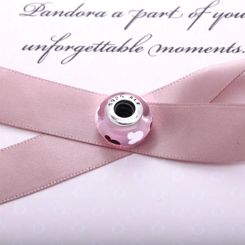 (image for) PANDORA Mickey Mouse Icon Murano Glass Charm - 7501055890728P - View 2