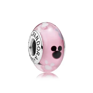 (image for) PANDORA Mickey Mouse Icon Murano Glass Charm - 7501055890728P